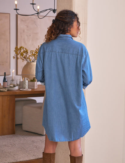 Frank & Eileen Mary Women's Denim Classic Shirtdress