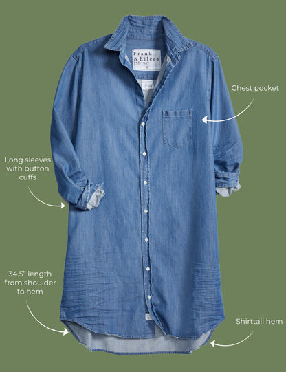 Frank & Eileen Mary Women's Denim Classic Shirtdress